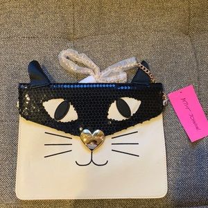 Betsey Johnson cat clutch
